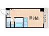 ボンジョルノ戸田 1Rの間取り