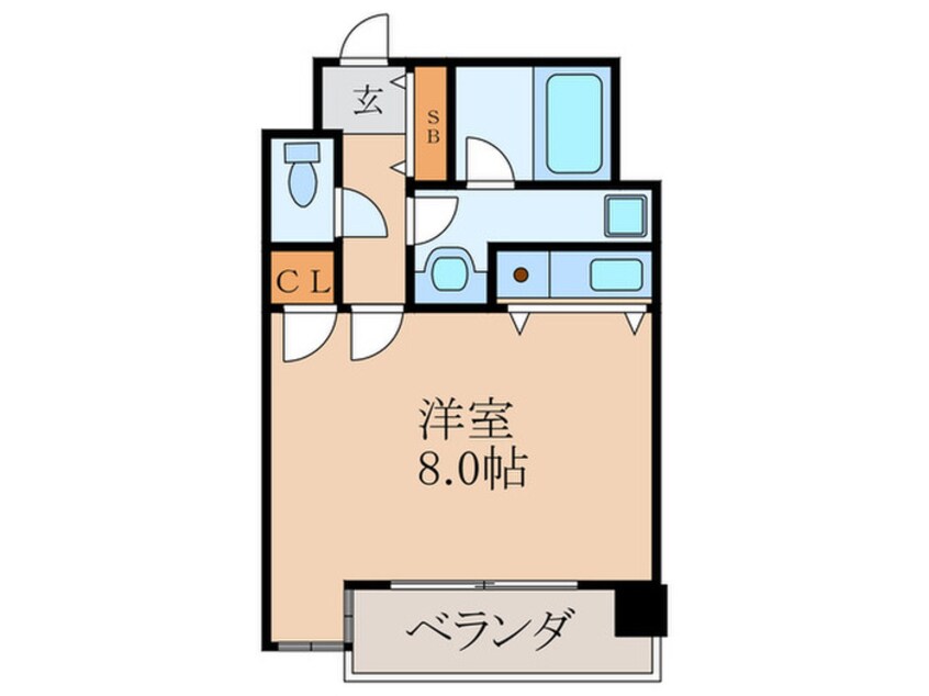 間取図 Ｃ－ＷＩＮＧ