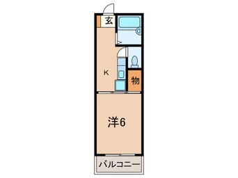 間取図 コスモハイツ