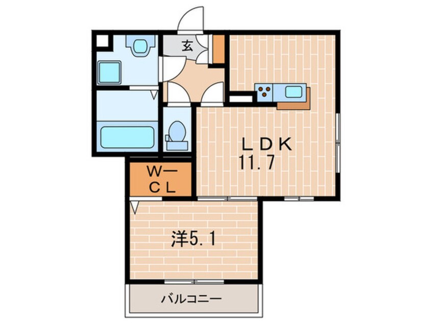 間取図 セゾン　de　ソレイユ