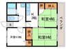 ＯＮコーポ 3Kの間取り