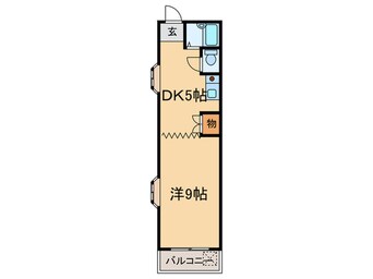 間取図 サンビレッジ高丸