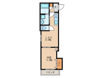 間取図 クリエオーレ古川町