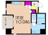 サンウッドコ－トⅡ 1Rの間取り