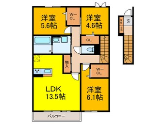 間取図 メゾン・ド・五条宮