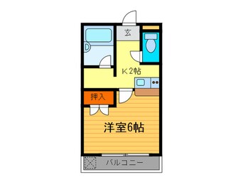 間取図 アビーロード北白川