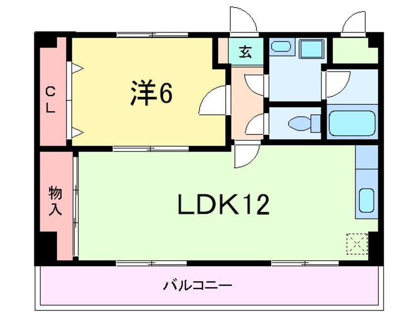 間取図 ベルトゥリ－オカモト