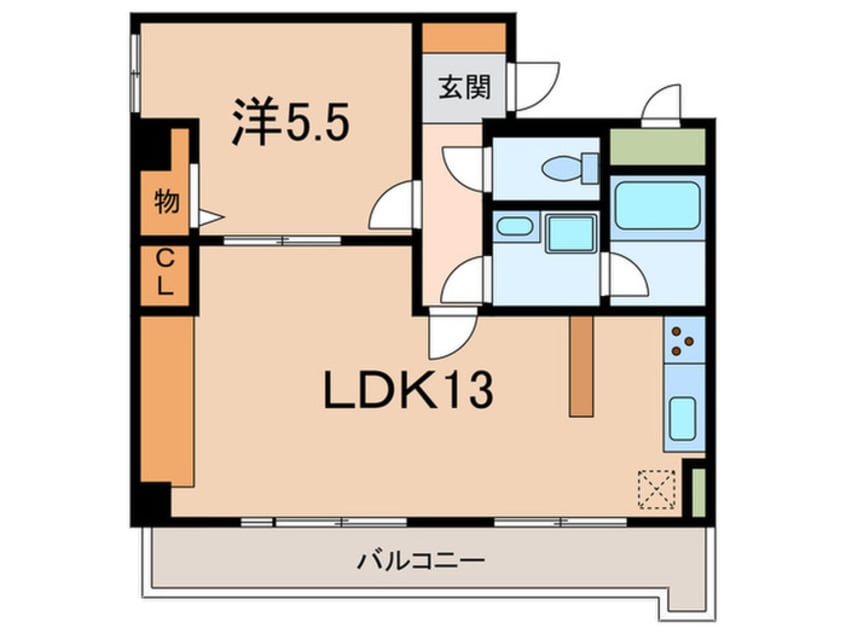 間取図 ベルトゥリ－オカモト