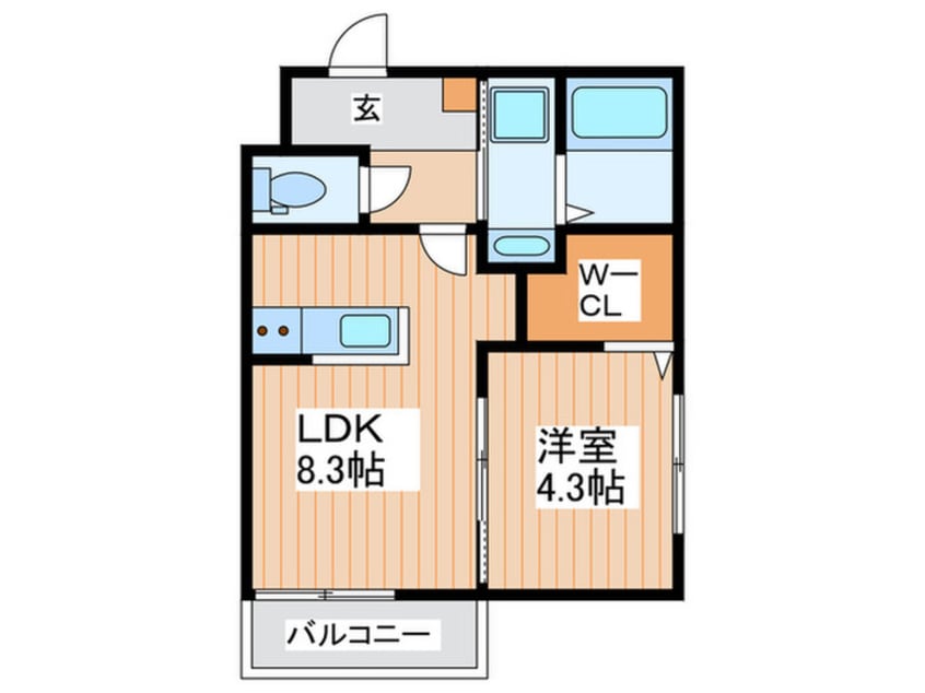 間取図 LUCITA大日