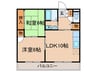 コンフォ－ルパオ 2LDKの間取り