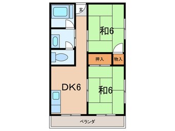 間取図 林マンション