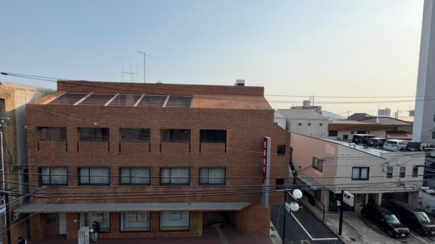 室内からの展望 林マンション