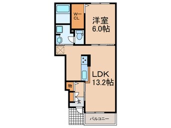 間取図 フィオーレつつみⅠ