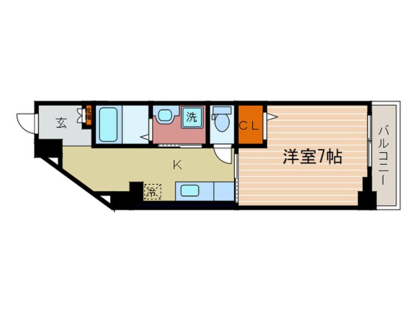 間取図 ヒラソル瀬田