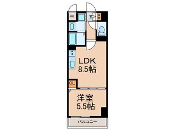 間取図 リアライズ今里南