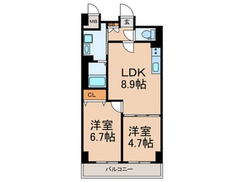間取図 リアライズ今里南