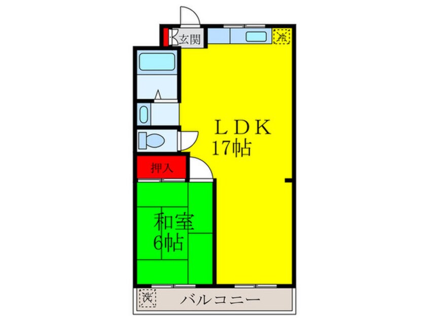 間取図 エ－デルピオニ－