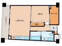 ジュリオ朝霧(504)の間取図