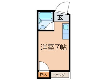 間取図 センターヒルアビコ