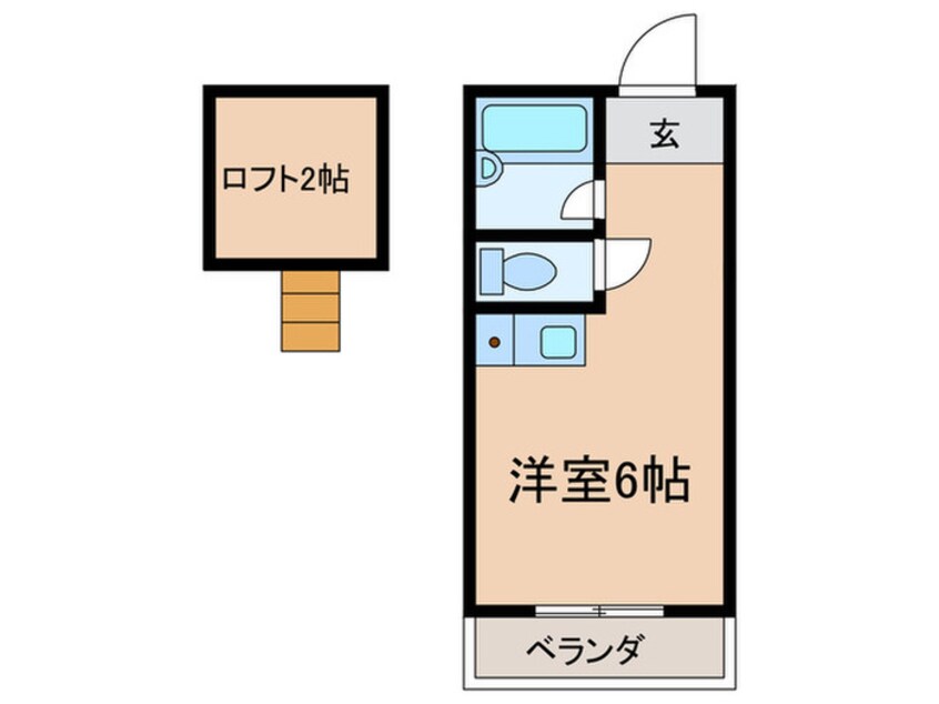 間取図 ﾌﾟﾁｸﾞﾚｲｽ塚口本町参番館