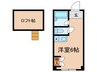 ﾌﾟﾁｸﾞﾚｲｽ塚口本町参番館 1Rの間取り