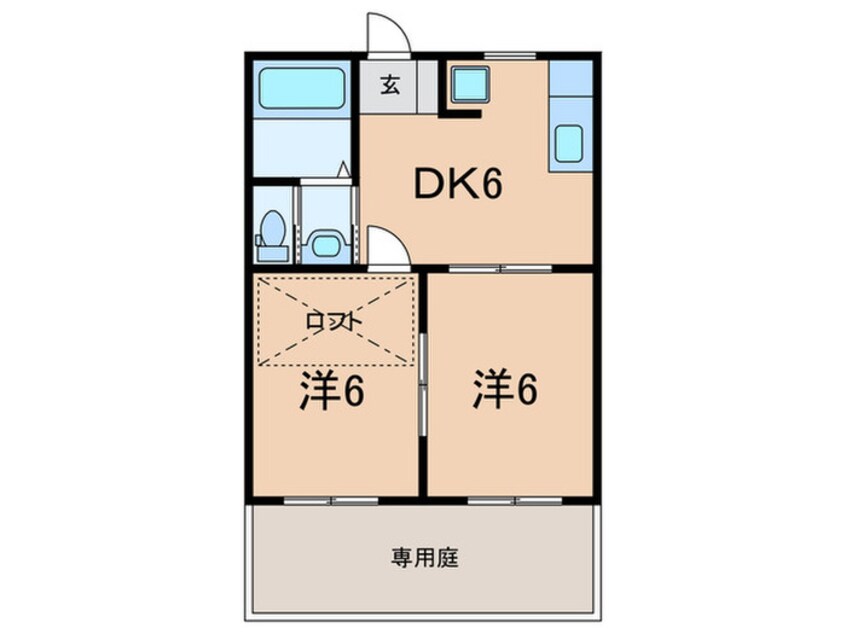 間取図 ホワイティ北鈴蘭台