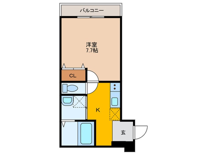 間取り図 フジパレス野崎Ⅱ番館