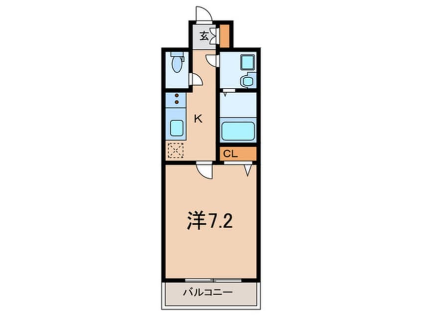 間取図 silus東灘深江