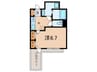 silus東灘深江 1Kの間取り