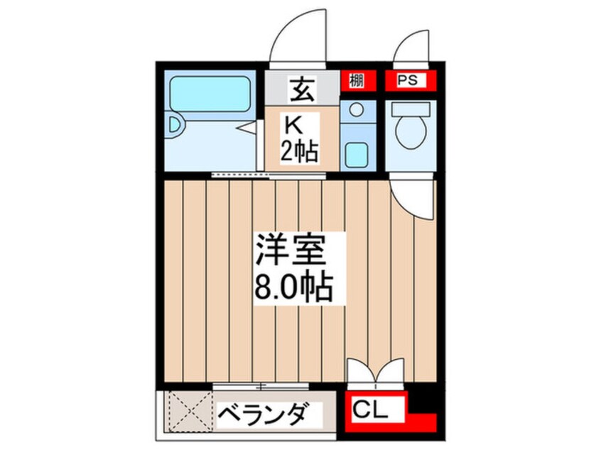 間取図 クレイン発春