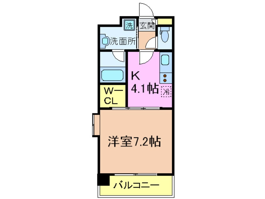 間取図 ショ－ソン上沢
