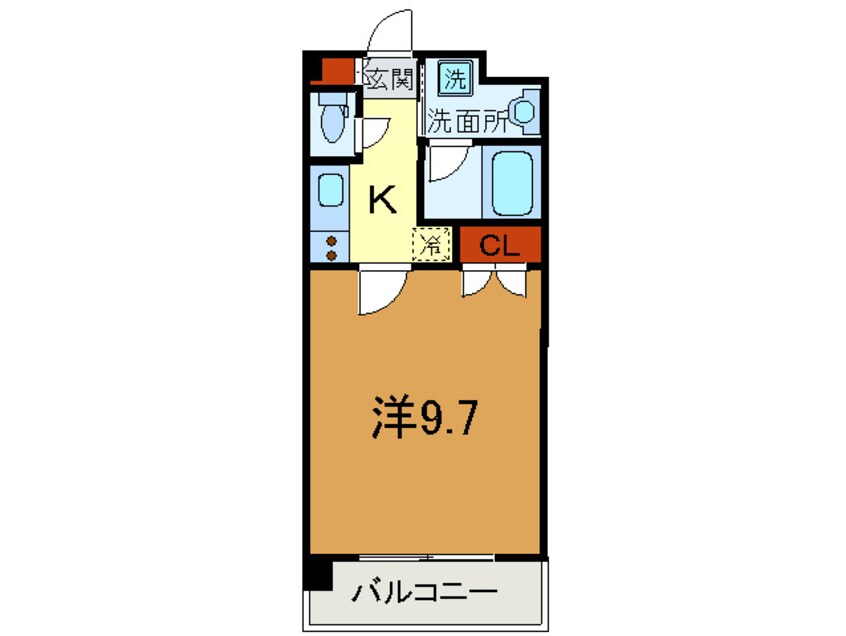 間取図 ショ－ソン上沢