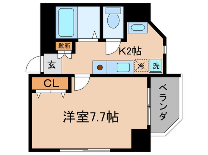 間取図 メゾンドプチシャン
