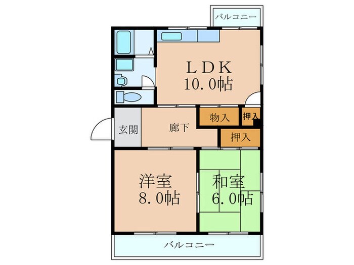 間取り図 メゾン　カメリア