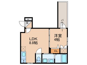 間取図 仮）F　asecia atria