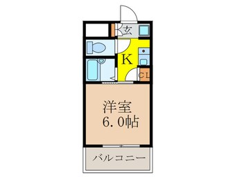 間取図 リ－ガル新大阪