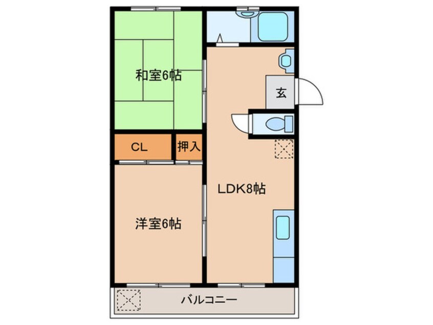 間取図 リアライズ平野本町