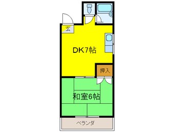 間取図 ウィステリア粉浜