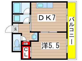 間取図 ヴィラージュ武庫之荘