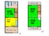 川西市小花１丁目貸家 3DKの間取り