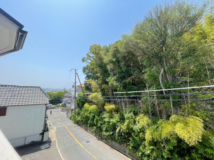 室内からの展望 エムズコートⅡ南