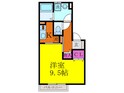 アウラ千里丘の間取図