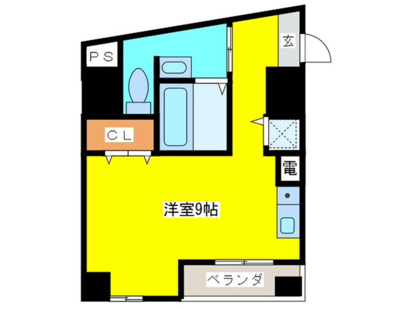 間取図 ガーディアンパレス高殿