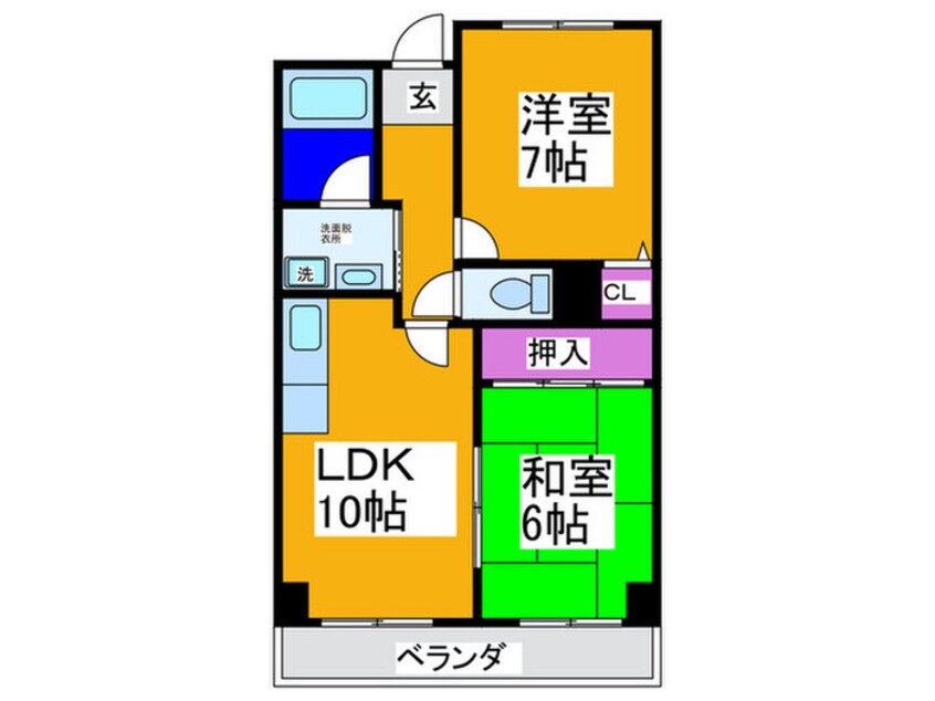 間取図 深井セレニテ