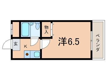 間取図 ジャルダン三田５番館