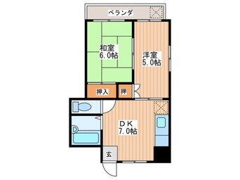 間取図 ロイヤル清水ビル