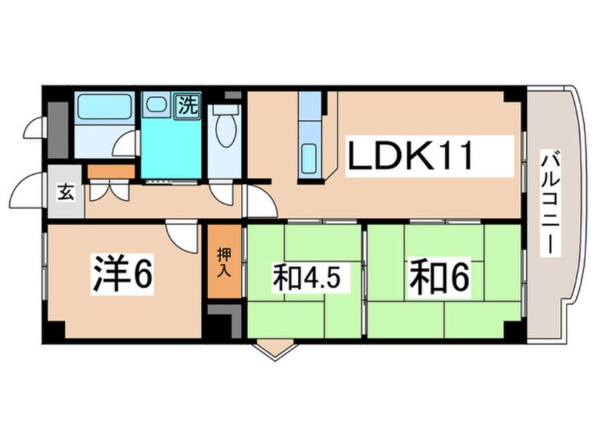 間取図 スターリースカイテラニシ