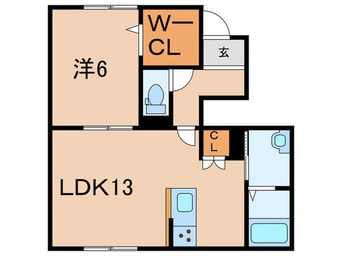 間取図 プランドール中津