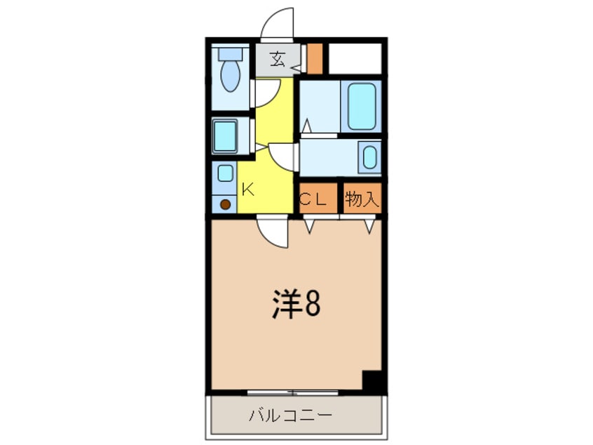 間取図 ド－ル魚崎