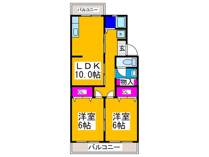 間取り図 安田マンション